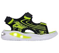 KangaROOS Garçon Unisex Kinder K-SLS Goblin Sandale Plate, Raven Citron Vert, 31 EU