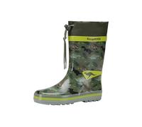 KangaROOS Garçon Unisex Kinder K-summerrain Bottes, Olive Dino Adventure, 23 EU