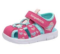 KangaROOS Garçon Unisex Kinder K-Tiffy Sandale, Fandango Rose Menthe, 25 EU