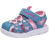 KangaROOS Garçon Unisex Kinder K-Tiffy Sandale, Rose/Bleu, 22 EU