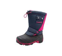 KangaROOS Garçon Unisex Kinder Kanga-Bean II Bottes de Neige, Bleu (Dark Navy/Daisy Pink 4204), 32 EU