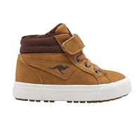 KangaROOS Garçon Unisex Kinder KAVU III Basket, Tan Yellow Coffee, 22 EU