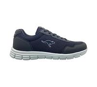 KangaROOS Homme K-fe Dustin Basket, Jet Black White, 43 EU