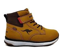 KangaROOS Homme K-Leno V RTX Botte de Neige, Tan Yellow DK Brown, 40 EU