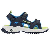KangaROOS K-as Ture Sandale, DK Navy Lime, 29 EU