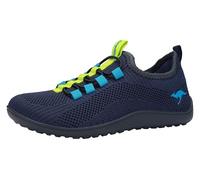 KangaROOS K-bfk Bole Chaussures Pieds Nus, Bleu Marine/Citron Vert, 34 EU