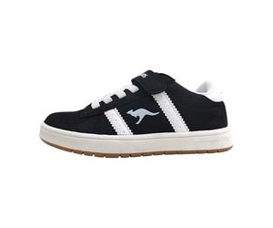 KangaROOS K-ca Miles Ev Basket, Jet Black White, 34 EU