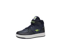 Kangaroos K-CP Bound Mid EV Baskets Montantes pour Enfant Unisexe Doublure Chaude Bleu, DK Navy Lime, 31 EU
