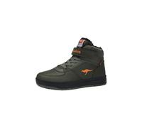 KangaROOS K-CP Bound Mid EV Baskets montantes pour enfants en taille N, imperméables, vertes, vert, 37 EU