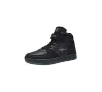 Kangaroos K-CP Bound Mid EV Baskets Montantes pour garçon en Noir - Imperméables - Noir, Jet Black Steel Grey, 35 EU