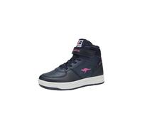 Kangaroos K-CP Bound Mid Ev Baskets Unisexes pour Enfant, DK Navy Daisy Pink, 31 EU