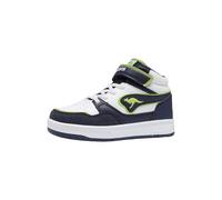 KangaROOS K-CP Dunkin Mid Ev Basket, DK Navy Lime, 36 EU
