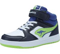 KangaROOS K-CP Hogan EV Baskets pour adolescents haut de gamme 10126 000 4054 bleu/vert, Taille:40 EU
