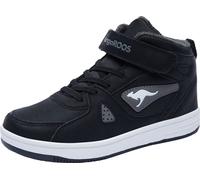 KangaROOS K-CP Kalley II EV High-Top Enfants Baskets Unisexe Doublure chaude noir, Taille:34 EU