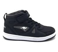 KangaROOS K-CP Kalley II EV Sneaker, Jet Black/Steel Grey, 31 EU