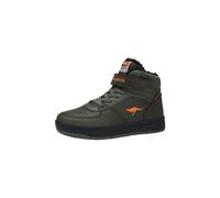 KangaROOS K-Cp Lié Mi Ev High-Top Enfants Unisexe Baskets Doublure Chaude Vert