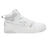 KangaROOS K-Draft Center Mid Sneaker, Unisexe, White/Nimbus Cloud, 44 EU, White Nimbus Cloud, 44 EU