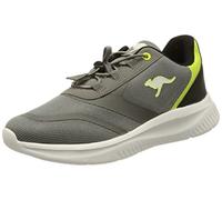 KangaROOS K-ft Push Basket, Gris Acier-Limetta, 31 EU