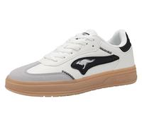 KangaROOS K-GW Heaven OG Baskets pour Femme Blanc/Noir Jais Taille 36 EU, White Jet Black, 36 EU