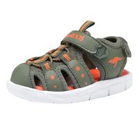 KangaROOS K-Mini Sandale, Military Green Flame, 21 EU