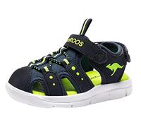 KangaROOS K-Mini, Sandales Mixte Enfant ,Bleu (DK Navy/Lime 4054) - 22 EU