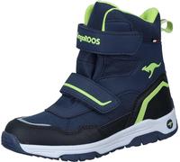 KangaROOS K-MJ Camp V RTX Botte de randonnée, DK Navy Lime, 33 EU