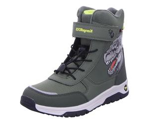 KangaROOS K-MJ Edison EV RTX SL Bottes de Neige, Unisexe, Olive/Citron Vert, Taille 35 EU, Olive Limetta Dino, 35 EU