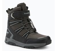 KangaROOS K-MJ Eldora EV RTX Botte de Neige, Jet Black/Steel Grey, 34 EU