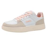 KangaROOS K-Nat Harper - Basket Unisexe - Blanc/Rose givré - Taille 41 EU, Rose givré Blanc, 41 EU
