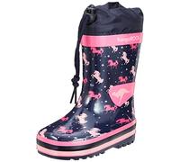 KangaROOS K-Rain Botte de Pluie, DK Navy Horse, 32 EU