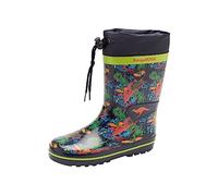 KangaROOS K-Rain Bottes en caoutchouc Bleu marine/bande dessinée 24 EU