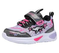 KangaROOS K-SLG Sparks EV Baskets pour garçon et Fille, Noir Jet/lavandin, Taille 27 EU, Lavandin Noir de Jet, 27 EU