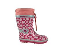 KangaROOS K-summerrain Botte de Pluie, Daisy Pink Shell, 25 EU