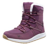 Bottes neige femmes Kangaroos K-WW LEYLA RTX Bordeaux 38