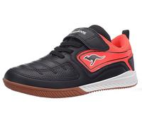 KangaROOS K5-Block Ev Basket, Jet Black Fiery Red, 28 EU