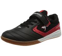 KangaROOS K5-Court Ev Basket, Jet Black Fiery Red, 30 EU