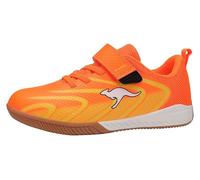 KangaROOS K5-Glider Ev Chaussures de Sport, Orange Fluo, Jaune Fluo, 34 EU