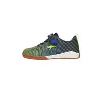 KangaROOS K5-Hover Ev Chaussure de Terrain intérieur, DK Navy Lime, 31 EU