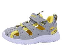 KangaROOS KI-Rock Lite EV Sandales plates unisexes pour enfant, gris Ultimate Grey/Digger, 30 EU