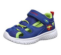 KangaROOS Ki-Speedlite Ev Sandales pour garçon, Bleu marine/citron vert, 21 EU