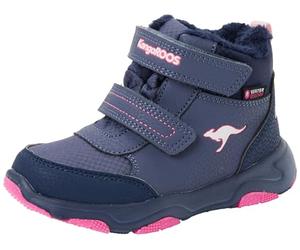 KangaROOS KS-Yotto Mid V RTX Botte de Neige, Grisaille Daisy Pink, 29 EU