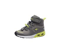 KangaROOS KX-Hydro High-Top Enfants Unisexe Baskets Étanche Gris/Jaune