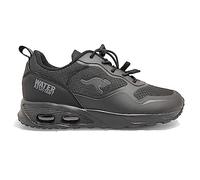 KangaROOS KX-Raptor Baskets Basses Unisexes, Noir de Jais, 35 EU