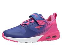 KangaROOS Kx-Tempo Ev Basket, Bleu Marine Marguerite Rose, 34 EU