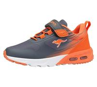 KangaROOS Kx-Tempo Ev Basket, Raven Vibrant Orange, 33 EU