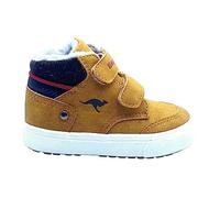 KangaROOS Baskets montantes KAVU Primo V Mixte enfant Tan Yellow Rouge 28 EU
