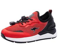 KangaROOS Mixte Enfant KD-Cross Basket, Fiery Red/Jet Black 6173, 36 EU