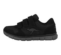 KangaROOS Mixte K-bluerun 701 Baskets Basses, Black Black Dk Grey 522, 39 EU