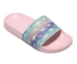 KangaROOS Mixte K-Slide Shine, Rose Animal, 38 EU