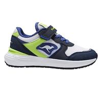 KangaROOS Mixte K-Sneak Heat Ev Basket, DK Navy Lime, 39 EU